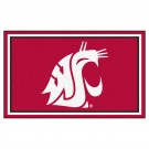 Washington State Cougars 4' x 6' Area Rug