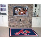 Atlanta Braves 4' x 6' Area Rug