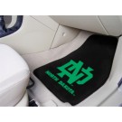 North Dakota  Hawks 17" x 27" Carpet Auto Floor Mat (Set of 2 Car Mats)