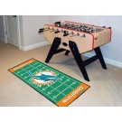 Miami Dolphins 30" x 72" Football Field Runner