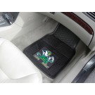 Notre Dame Fighting Irish 17" x 27" Heavy Duty 2-Piece Vinyl Car Mat Set