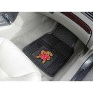 Maryland Terrapins 17" x 27" Heavy Duty 2-Piece Vinyl Car Mat Set