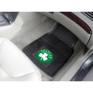 Boston Celtics 17" x 27" Heavy Duty Vinyl Auto Floor Mat (Set of 2 Car Mats)