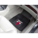 Chicago Bulls 17" x 27" Heavy Duty Vinyl Auto Floor Mat (Set of 2 Car Mats)