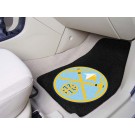 Denver Nuggets 18" x 27" Auto Floor Mat (Set of 2 Car Mats)