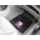 Philadelphia 76ers 17" x 27" Heavy Duty Vinyl Auto Floor Mat (Set of 2 Car Mats)