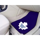 Toronto Maple Leafs 18" x 27" Auto Floor Mat (Set of 2 Car Mats)