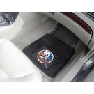 New York Islanders 17" x 27" Heavy Duty Vinyl Auto Floor Mat (Set of 2 Car Mats)