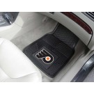 Philadelphia Flyers 17" x 27" Heavy Duty Vinyl Auto Floor Mat (Set of 2 Car Mats)