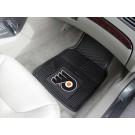 Philadelphia Flyers 17" x 27" Heavy Duty Vinyl Auto Floor Mat (Set of 2 Car Mats)