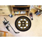 Boston Bruins 27" Round Puck Mat