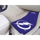 Tampa Bay Lightning 18" x 27" Auto Floor Mat (Set of 2 Car Mats)