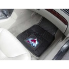 Colorado Avalanche 17" x 27" Heavy Duty Vinyl Auto Floor Mat (Set of 2 Car Mats)