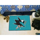 San Jose Sharks 19" x 30" Starter Mat