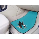 San Jose Sharks 18" x 27" Auto Floor Mat (Set of 2 Car Mats)