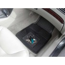 San Jose Sharks 17" x 27" Heavy Duty Vinyl Auto Floor Mat (Set of 2 Car Mats)