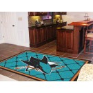 San Jose Sharks 5' x 8' Area Rug