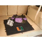 Miami Hurricanes 31" x 31" Heavy Duty Vinyl Cargo Mat