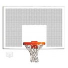 42" x 60" Perforated Steel Rectangular Backboard