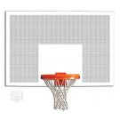 42" x 60" Perforated Steel Rectangular Backboard