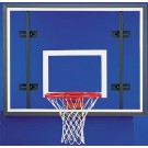 42" x 54" Rectangular Steel Frame Glass Conversion Basketball Backboard with Adapter Kit