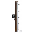 Deluxe Indoor Aluminum Tennis Upright Post with Winch