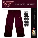 Virginia Tech Hokies Scrub Style Pant from GelScrubs  (Maroon X-Small)