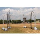 High School Free Standing Portable Discus Cage