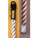 Polyplus Climbing Rope with Whipped End - 18 Feet Long