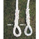 Metal Eye Bottom Anchor for Outdoor Climbing Ropes