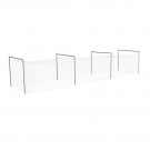 JUGS® Batting Cage Frame For Use with #3 Slow Pitch Softball Net (#60 Polyethylene or #96 Polyester Net)