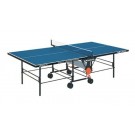 Blue Butterfly Outdoor Playback Rollaway Table Tennis Table (Blue)