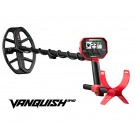 Minelab Vanquish 340 Metal Detector with V10 10" x 7" Waterproof Double-D Coil