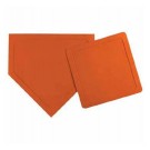 Throw-Down Baseball Bases...Set Of 3 Bases and 1 Home Plate...Orange