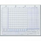 Glover's Baseball / Softball Scoring Sheets (50 Games)