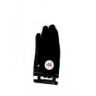 Youth Baseball Batter's Gloves from Markwort - One Pair (Black with Black Palm Youth Large)