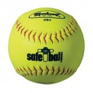 11" Yellow Safe-T-Ball Softballs from Markwort - 1 Dozen