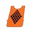 Orange Scrimmage Down Marker Cape With Diamonds (Set of 2)