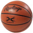 Intermediate / Women's Wide Channel Synthetic Leather Basketball From Rawlings (Set of 2)
