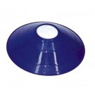 7 3/4" Blue Saucer Field / Half Cone Markers - 1 Dozen