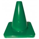 6" Green Heavy Weight Cones - Set of 6