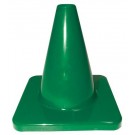 6" Green Heavy Weight Cones - Set of 6