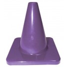 6" Purple Heavy Weight Cones - Set of 6