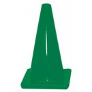 12" Green Heavy Weight Cones - Set of 6