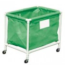 Green PVC Laundry and Equipment Cart