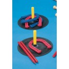 Indoor-Outdoor Rubber Horseshoes - 2 Complete Sets 