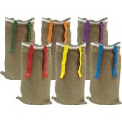 40" (10 oz.) Potato Sack with Flags - Set of 6