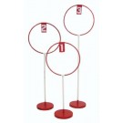 9 Hole Indoor Set Hoop Disc Toss Target Game - Includes Bases