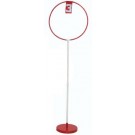 1 Hole Indoor 64" Hoop Disc Toss Target Game With Base