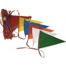 100' Pennant Streamer Crowd Control / Runway Flags (Set of 3)